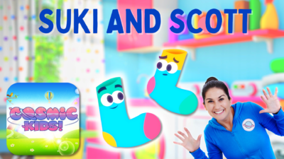 Suki and Scott the Socks | A Cosmic Kids Yoga Adventure!