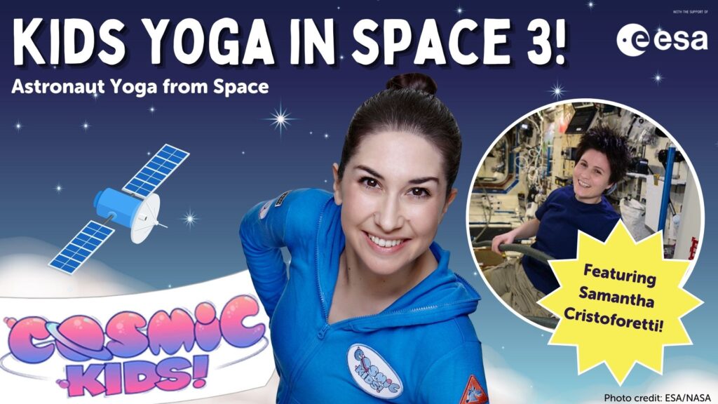 Astronaut Yoga From Space