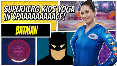 Batman | Superhero Kids Yoga in Space!